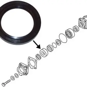 Wheel Bearing Seal RR Late Type 1