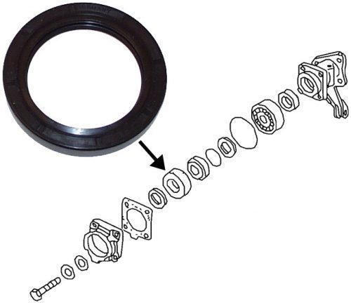 Wheel Bearing Seal RR Late Type 1